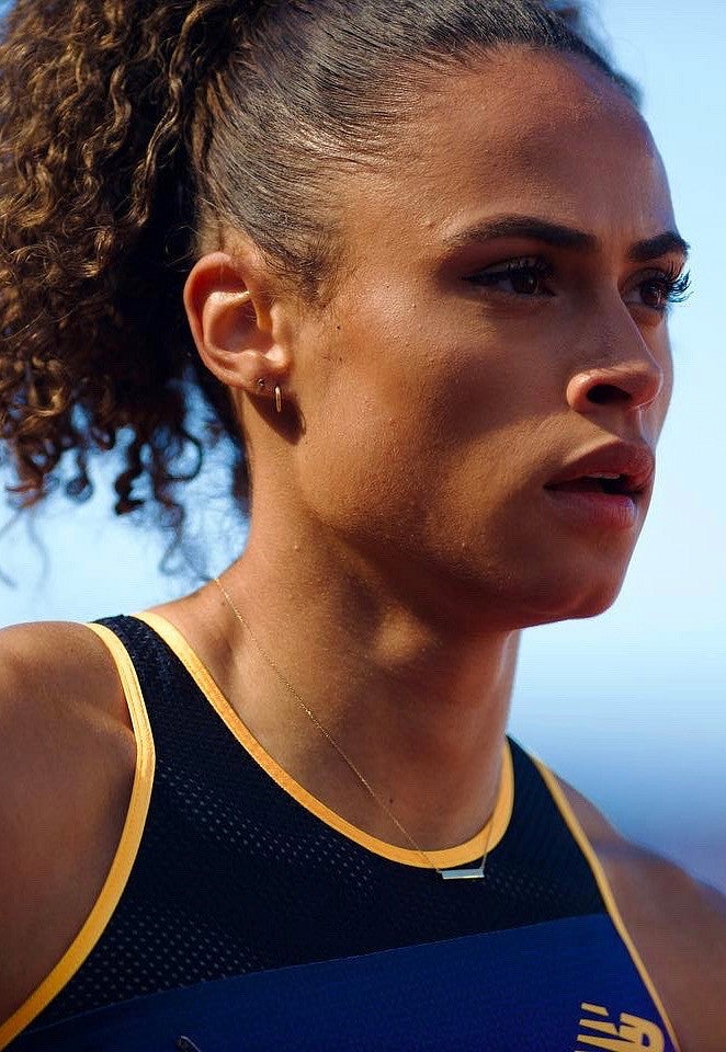 photo of US track athlete Sydney McLaughlin by Chloe Montague