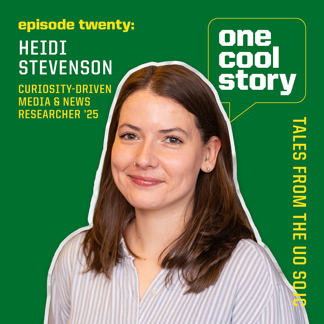 podcast graphic featuring Heidi Stevenson