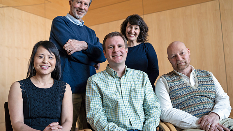 The newsroom staff of Minnesota Public Radio News.