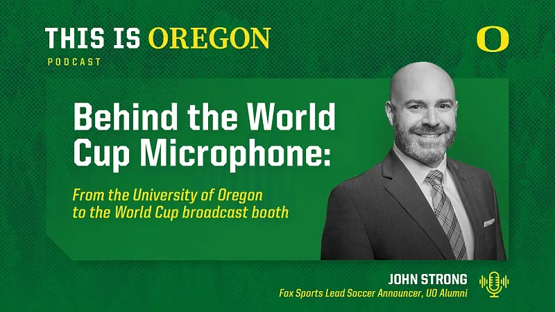 podcast graphic featuring John Strong