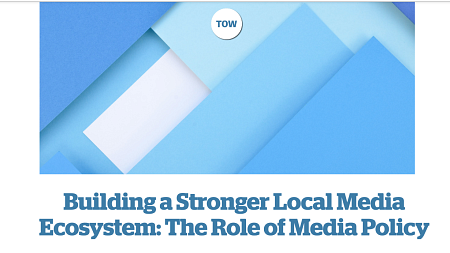 Building a stronger local media ecosystem