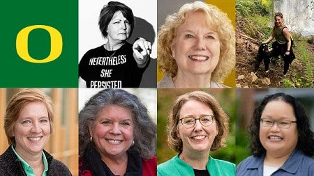 composite image of seven women with SOJC ties