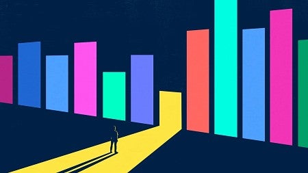 illustration depicting a innumeracy concept