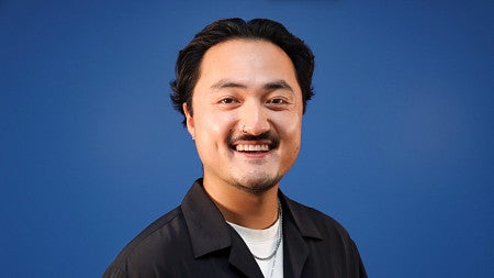portrait of University of Oregon advertising alum Drew Miyoda