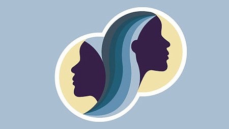 Center for the Study of Women in Society logo.