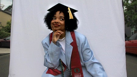 Jasmine Jackson just graduated with a journalism degree.