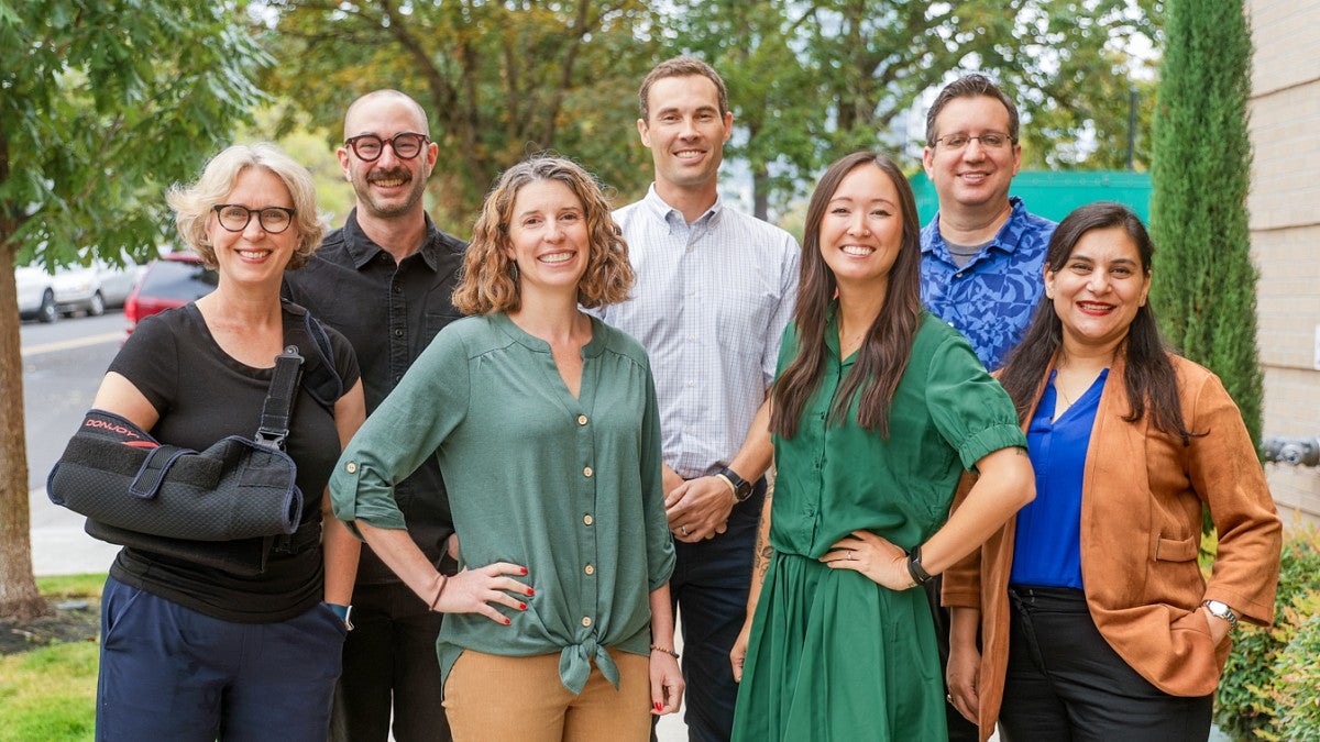 group of SOJC new faculty in fall 2024