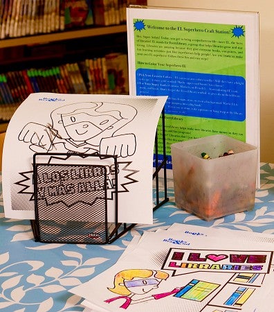 coloring pages and signs created by the SOJC PR student competition team