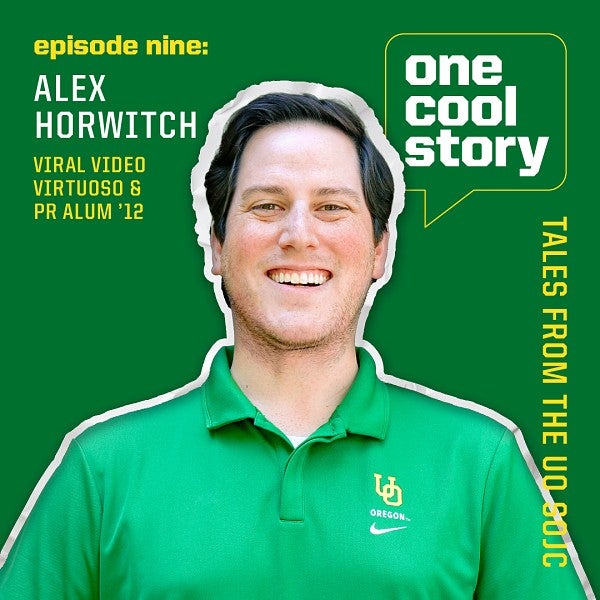 podcast graphic featuring Alex Horwitch