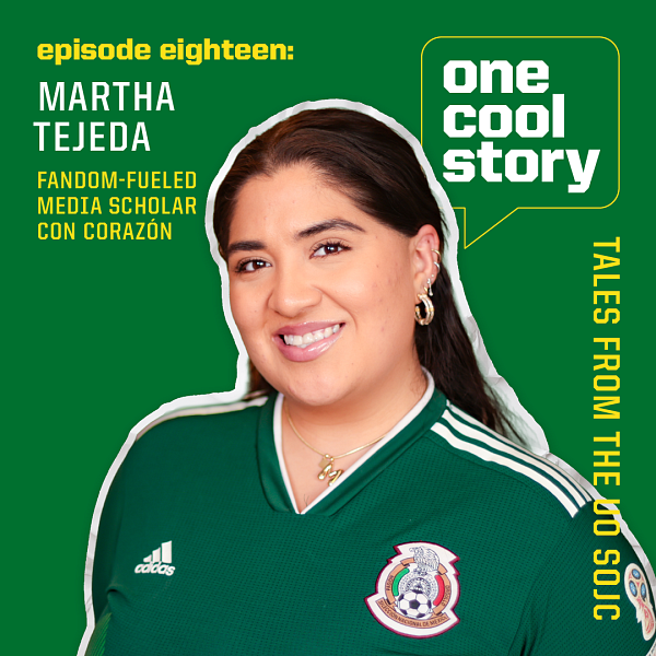 podcast graphic featuring Martha Tejeda