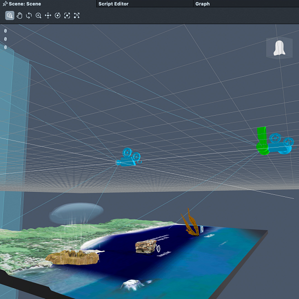 a screenshot from an augmented reality modeling program