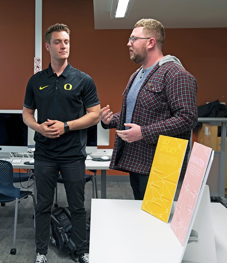 brand responsibility students present a project brand responsibility students present a project