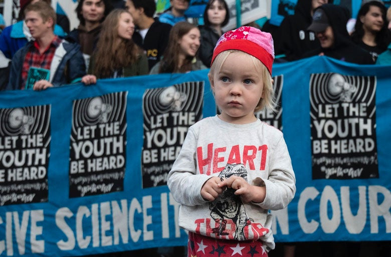 Climate change rally Oct. 29, 2018, Eugene, Oregon Climate change rally Oct. 29, 2018, Eugene, Oregon