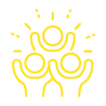 Invite your friends and family! Friends and family icon