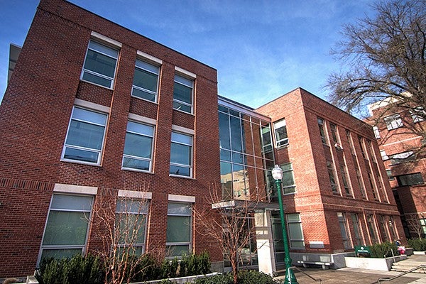 Exterior of Allen Hall