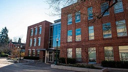 exterior view of Allen Hall